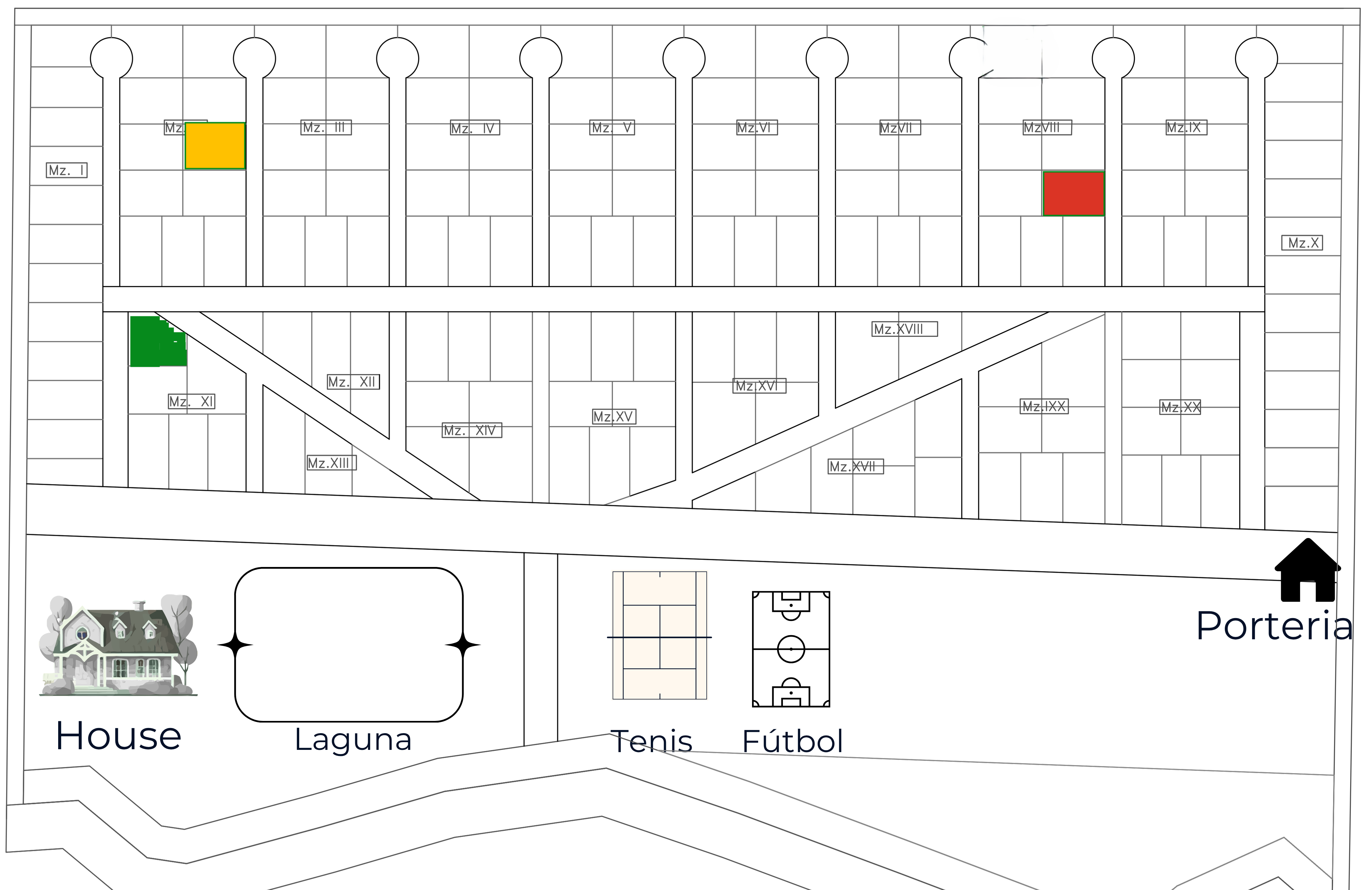 Mapa de lotes